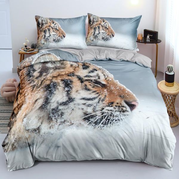 bedding sets 3d gray comforter covers design tiger quilt cover and pillow slips 180*200cm full twin double king size animal beddings
bedding sets 3d gray comforter covers design tiger quilt cover and pillow slips 180*200cm full twin double king size animal beddings