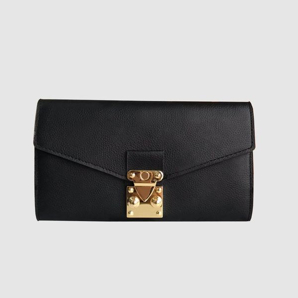 luxurys women metal hasp wallet solid color embossing leather long coin purse daily storage designer wallets with box, Red;black
luxurys women metal hasp wallet solid color embossing leather long coin purse daily storage designer wallets with box, Red;black
