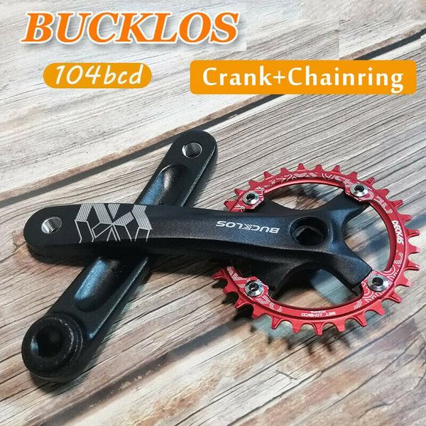 bike heels & chainwheels bucklos mtb 104bcd crank 170mm crankset square hole for single/double chainring 32t-42t chainwheel 8-11s chain
bike heels & chainwheels bucklos mtb 104bcd crank 170mm crankset square hole for single/double chainring 32t-42t chainwheel 8-11s chain