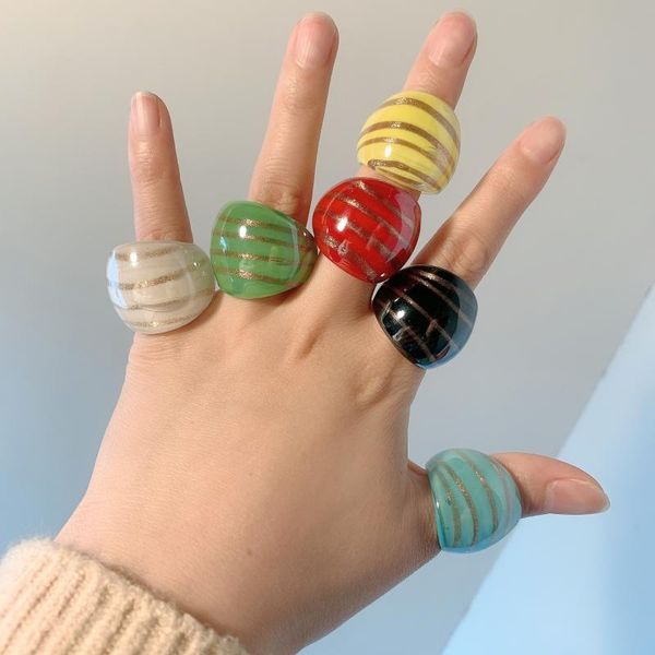 cluster rings contrast color ring european and american geometric -selling retro big finger temperament, Golden;silver
cluster rings contrast color ring european and american geometric -selling retro big finger temperament, Golden;silver
