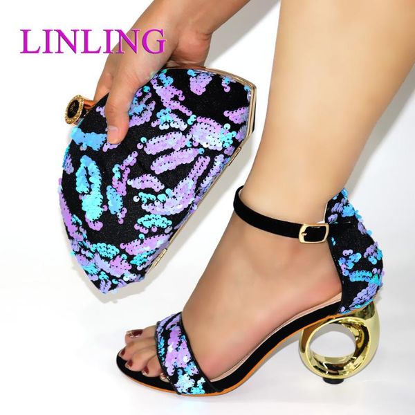 dress shoes latest design african matching and bag italian in women high heels set for party wedding pumps, Black
dress shoes latest design african matching and bag italian in women high heels set for party wedding pumps, Black