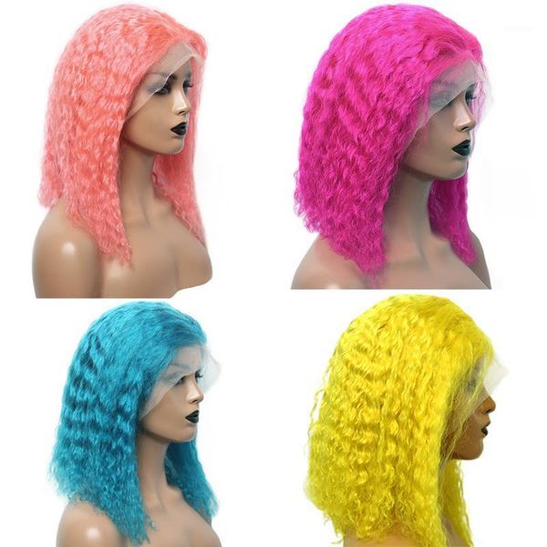 blonde colored 13x6 curly lace front wig 613 orange transparent blue short bob human hair wigs brazilian 150% remy1, Black;brown
blonde colored 13x6 curly lace front wig 613 orange transparent blue short bob human hair wigs brazilian 150% remy1, Black;brown