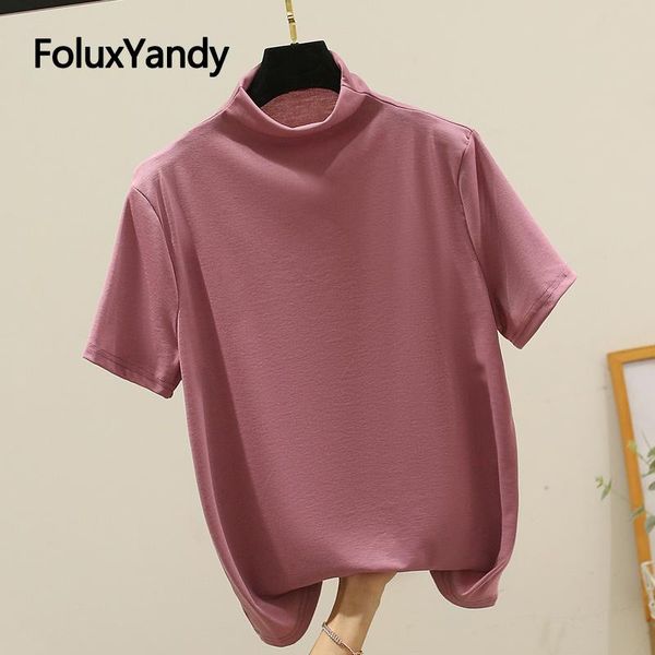 women's t-shirt 7 colors turtleneck women summer plus size xxxl 4xl casual loose short sleeve kkfy5437, White
women's t-shirt 7 colors turtleneck women summer plus size xxxl 4xl casual loose short sleeve kkfy5437, White