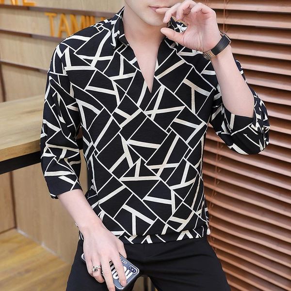 men's casual shirts mens 2021 youth fashion students for men short sleeve clothing black white summer striped pullover, White;black
men's casual shirts mens 2021 youth fashion students for men short sleeve clothing black white summer striped pullover, White;black