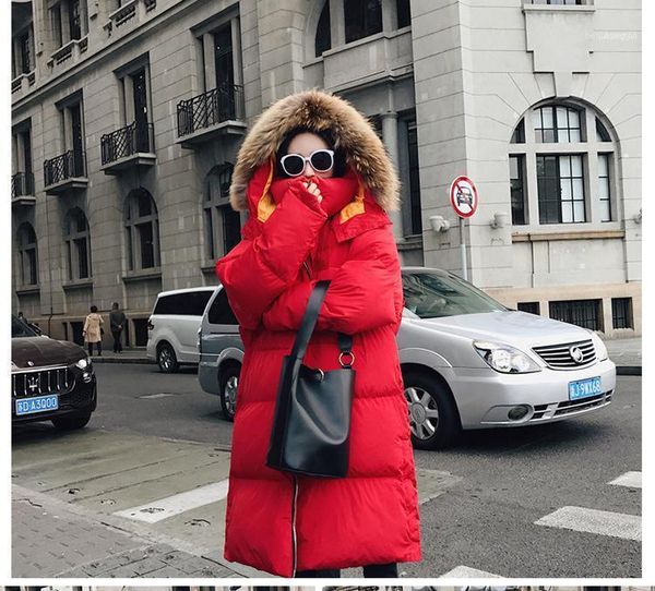 women's down & parkas color over-the-knee and long jacket coat south korea east gate raccoon fur collar thickened loose bread s, Black
women's down & parkas color over-the-knee and long jacket coat south korea east gate raccoon fur collar thickened loose bread s, Black