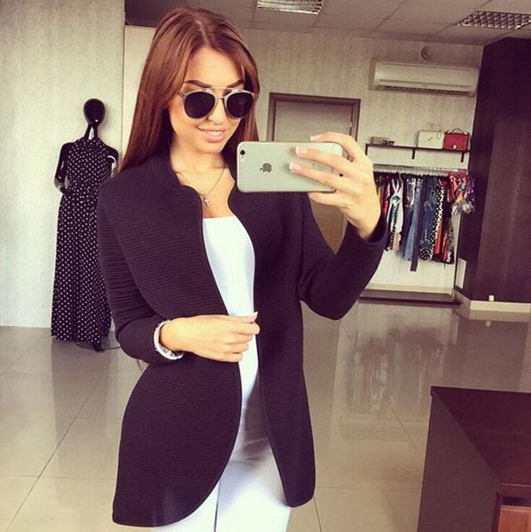 women's jackets style fashion women lady suit coat casual long sleeve jacket outwear office clothes female, Black;brown
women's jackets style fashion women lady suit coat casual long sleeve jacket outwear office clothes female, Black;brown