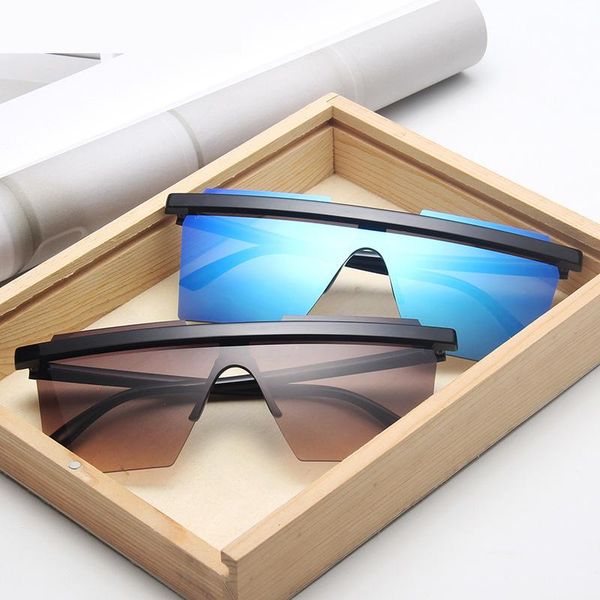 sunglasses oversize square women brand fashion flat gradient luxury sun glasses men rimless large frame oculos uv400, White;black
sunglasses oversize square women brand fashion flat gradient luxury sun glasses men rimless large frame oculos uv400, White;black