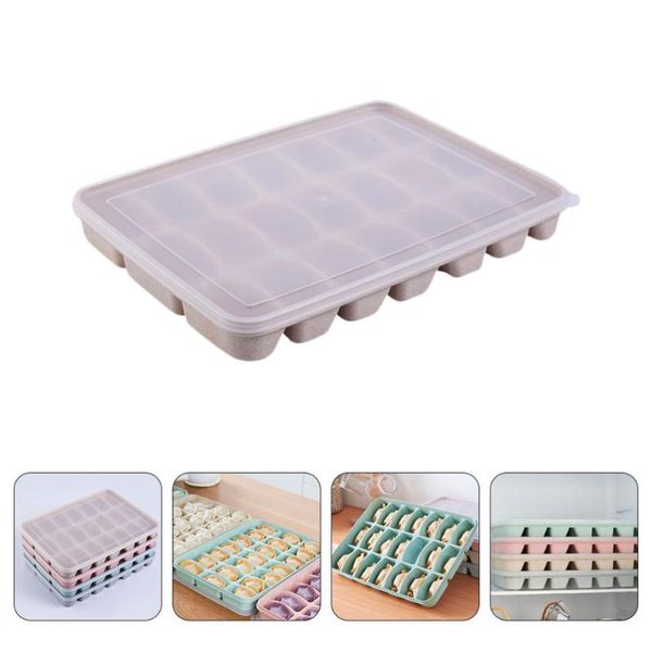 1pc kitchen refrigerator box storage organizer dumpling container crisper disposable take out containers
1pc kitchen refrigerator box storage organizer dumpling container crisper disposable take out containers