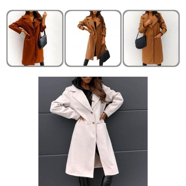 women's trench coats single-breasted elegant long sleeve cardigan lady coat for shopping, Tan;black
women's trench coats single-breasted elegant long sleeve cardigan lady coat for shopping, Tan;black