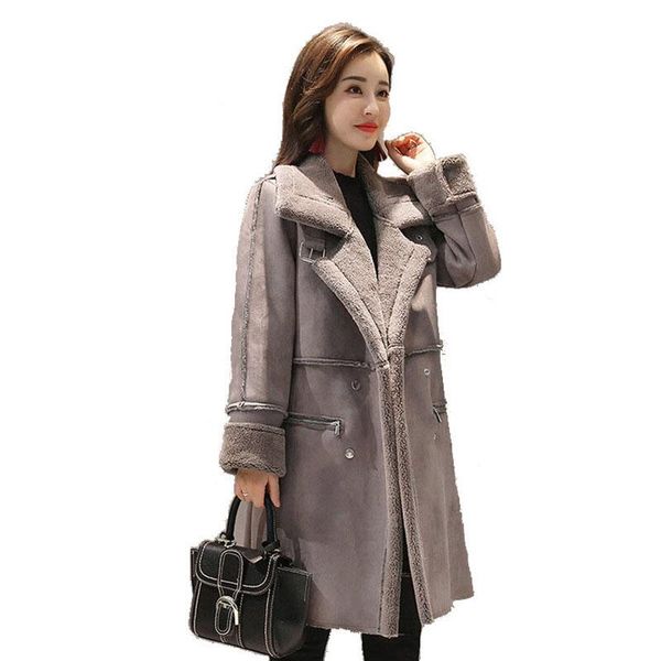 women's trench coats 2021 winter style korean version of the thick warm long lambs wool coat suede cotton-padded clothes female slim-fi, Tan;black
women's trench coats 2021 winter style korean version of the thick warm long lambs wool coat suede cotton-padded clothes female slim-fi, Tan;black