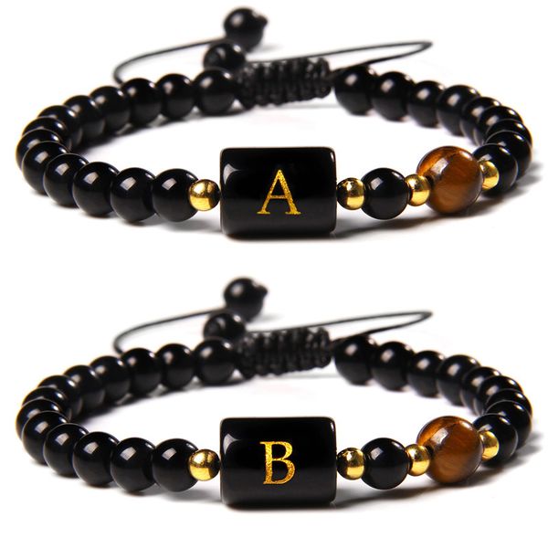 fashion letters bracelets 6mm natural stone tiger eye black onyx healing beads braided charm yoga strands bracelet for women men jewelry
fashion letters bracelets 6mm natural stone tiger eye black onyx healing beads braided charm yoga strands bracelet for women men jewelry