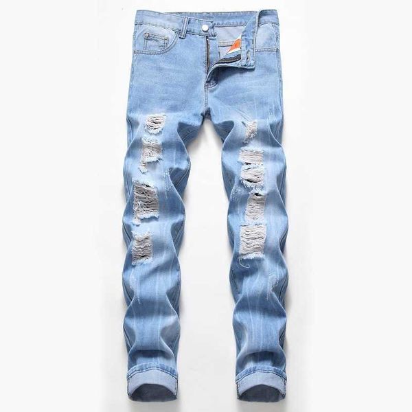 new fashion streetwear ripped jeans retro light blue motorcycle jean mens designer clothes distressed skinny slim denim jeans x0621
new fashion streetwear ripped jeans retro light blue motorcycle jean mens designer clothes distressed skinny slim denim jeans x0621