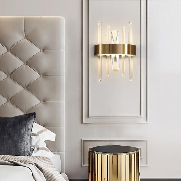 wall lamp light luxury crystal post modern bedside bedroom creative nordic living room background
wall lamp light luxury crystal post modern bedside bedroom creative nordic living room background