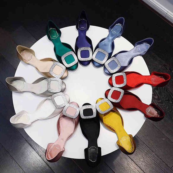 dress shoes summer new women's korean version of the diamond square buckle solid color flat silk casual 6nn1, Black
dress shoes summer new women's korean version of the diamond square buckle solid color flat silk casual 6nn1, Black