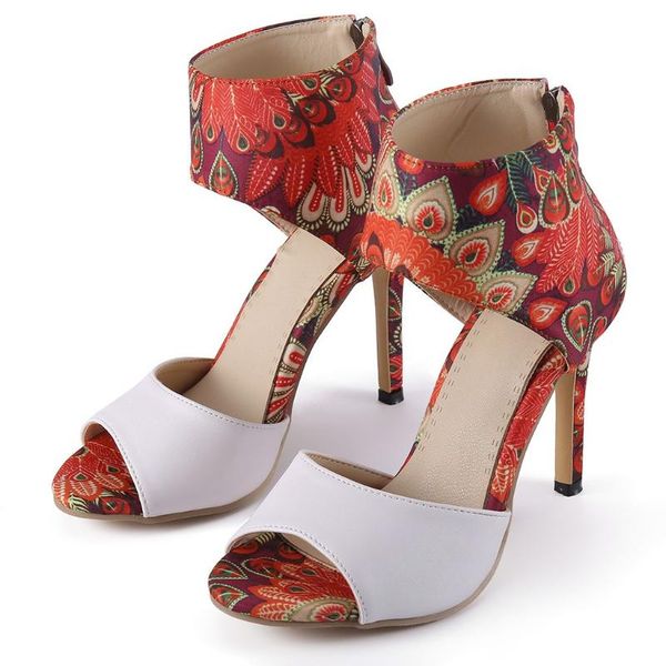 stylish summer high heels women sandals fashion open-toe ladies embroidery printing escarpin femme talon#0428, Black
stylish summer high heels women sandals fashion open-toe ladies embroidery printing escarpin femme talon#0428, Black