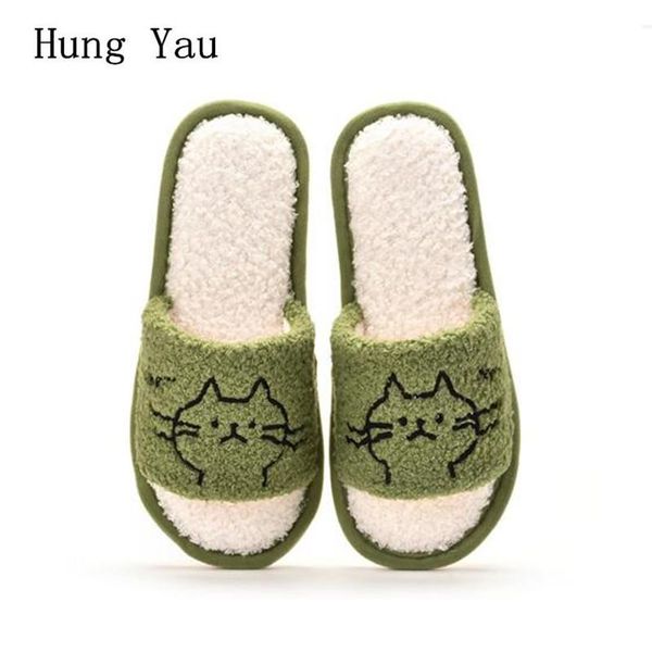 women slippers flips flops autumn winter shoes cartoon cat cute fashion platform female slides non-slip flats indoor comfortable, Black
women slippers flips flops autumn winter shoes cartoon cat cute fashion platform female slides non-slip flats indoor comfortable, Black