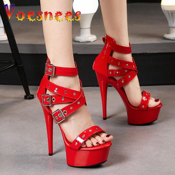 sandals 2021 fashion high heels rivet one word band 15cm nightclub platform shoes summer chic ankle buckle strap women, Black
sandals 2021 fashion high heels rivet one word band 15cm nightclub platform shoes summer chic ankle buckle strap women, Black