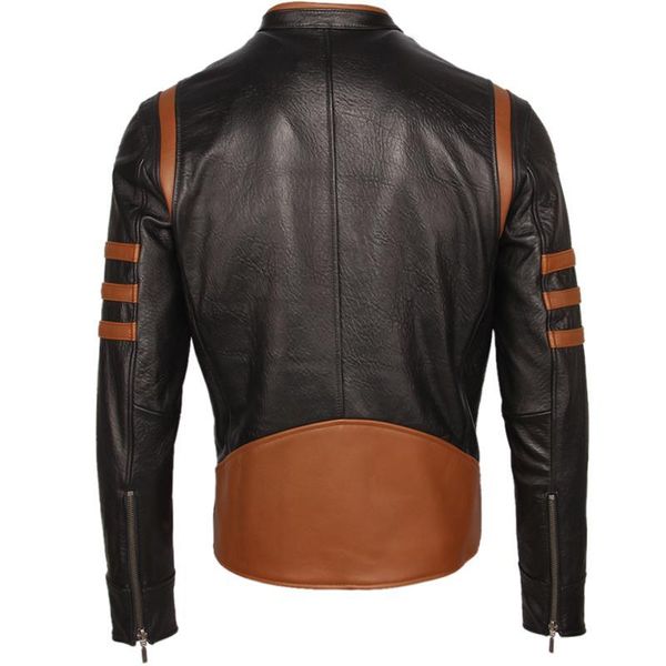 men's leather & faux men genuine jacket for man bomber skin 100% natural black sheepskin brown cowhide slim fit male coat m305 0evh
men's leather & faux men genuine jacket for man bomber skin 100% natural black sheepskin brown cowhide slim fit male coat m305 0evh