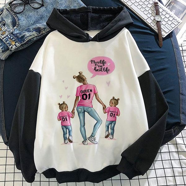 women's hoodies & sweatshirts 2021 autumn winter high collar long sleeve mama pattern printed loose big size personality sweatshirt wom, Black
women's hoodies & sweatshirts 2021 autumn winter high collar long sleeve mama pattern printed loose big size personality sweatshirt wom, Black