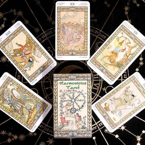 harmonious tarot 78-card deck nd a full-color pdf guidebook oracles traditional light sees card board game toy party
harmonious tarot 78-card deck nd a full-color pdf guidebook oracles traditional light sees card board game toy party