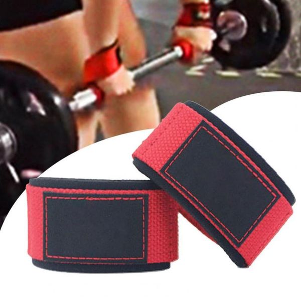 pair wristwrap soft skin-friendly nylon exercise bandage for sport wrist support, Black;red
pair wristwrap soft skin-friendly nylon exercise bandage for sport wrist support, Black;red