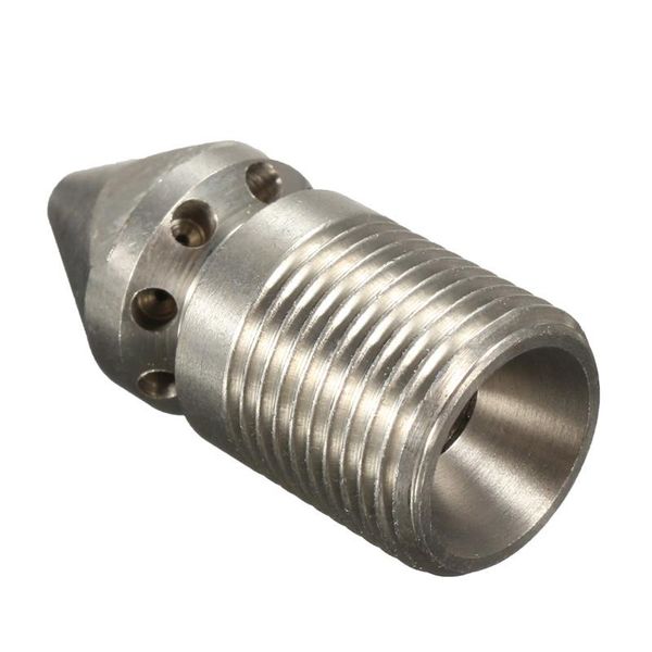 water gun & snow foam lance for pressure washer drain / sewer cleaning jetter nozzle 9 jet 3/8" male 4.5 rotary stainless steel 303
water gun & snow foam lance for pressure washer drain / sewer cleaning jetter nozzle 9 jet 3/8" male 4.5 rotary stainless steel 303