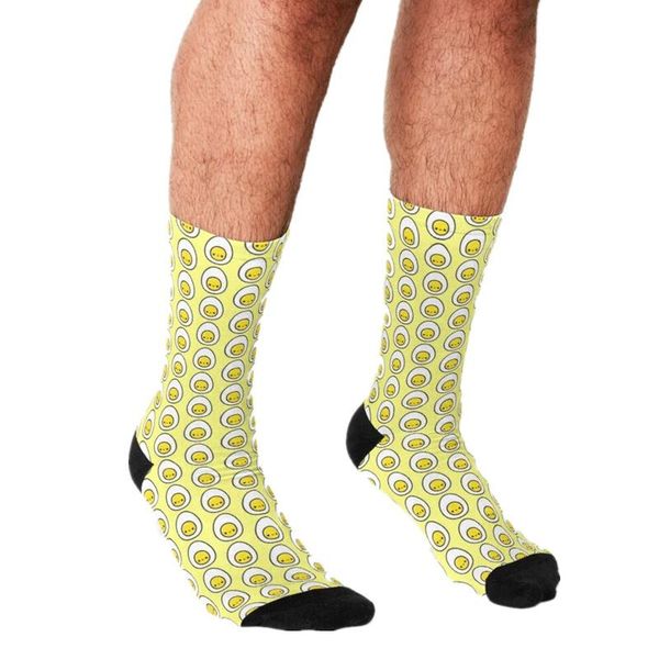 men's socks 2021 funny cartoons yummy egg pattern printed hip hop men happy cute boys street style crazy for, Black
men's socks 2021 funny cartoons yummy egg pattern printed hip hop men happy cute boys street style crazy for, Black