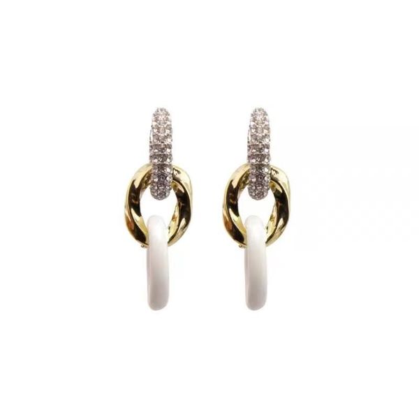 dangle & chandelier timeonly delicate double circle white color arcylic earring for women ladies shiny rhinestones, Silver
dangle & chandelier timeonly delicate double circle white color arcylic earring for women ladies shiny rhinestones, Silver