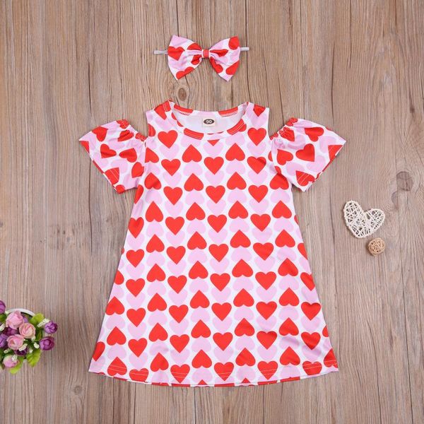 infant valentine's day dress baby girl love short sleeve round neck cold shoulder + bowknot headband girl's dresses, Red;yellow
infant valentine's day dress baby girl love short sleeve round neck cold shoulder + bowknot headband girl's dresses, Red;yellow