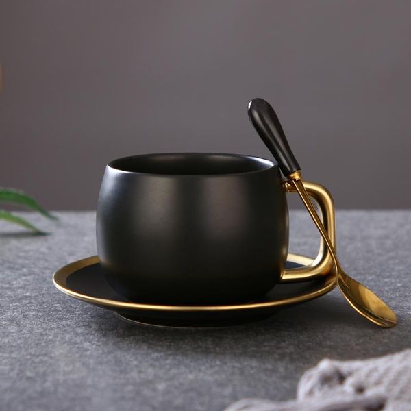 american style gradual change ceramic coffee cup creative gold painted rough and dish set simple english afternoon cups & saucers
american style gradual change ceramic coffee cup creative gold painted rough and dish set simple english afternoon cups & saucers