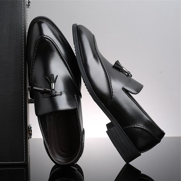 dress shoes tassels loafer men formal man oxford leather large size male black brown big business for
dress shoes tassels loafer men formal man oxford leather large size male black brown big business for