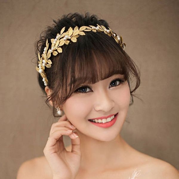 s0zn hair weddingpearl hairband baroque gold leaf bridal headdress headbands wedding dress accessories headband, Silver
s0zn hair weddingpearl hairband baroque gold leaf bridal headdress headbands wedding dress accessories headband, Silver