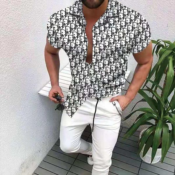 men's casual shirts 2021 men clothing fashion brand summer shirt printed hawaiian short sleeve loose male blouse, White;black
men's casual shirts 2021 men clothing fashion brand summer shirt printed hawaiian short sleeve loose male blouse, White;black