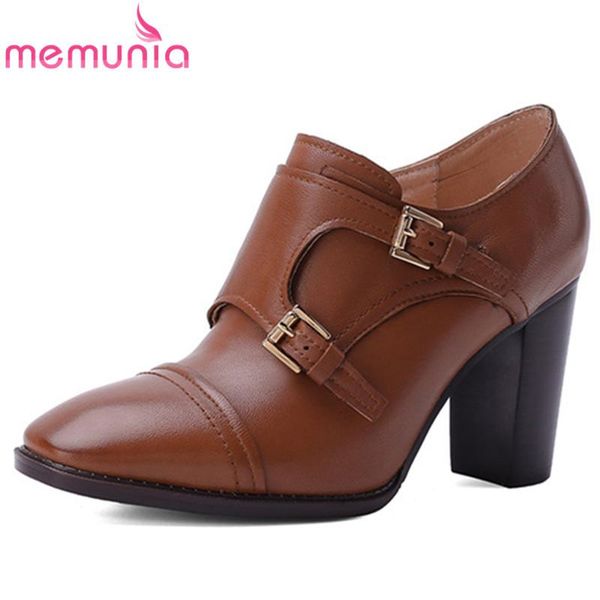 arrival spring autumn dress shoes ladies office genuine leather buckle zip classic pumps women, Black
arrival spring autumn dress shoes ladies office genuine leather buckle zip classic pumps women, Black