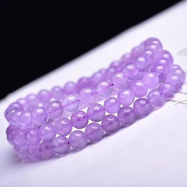 beaded, strands brazil natural stone lavender color amethyst bead strand bracelets for men and women charm gemstone healing elastic bracelet, Black
beaded, strands brazil natural stone lavender color amethyst bead strand bracelets for men and women charm gemstone healing elastic bracelet, Black