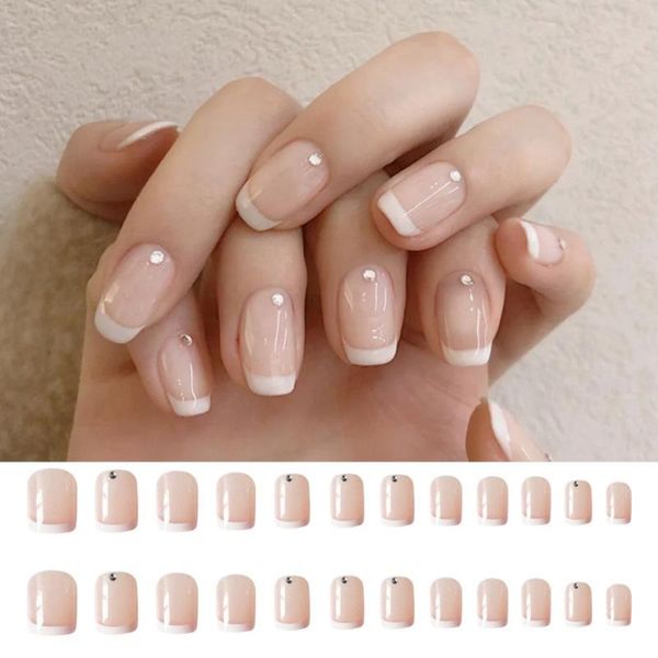 false nails 24pcs/box white artificial detachable manicure tool fake wearable french square head nail tips, Red;gold
false nails 24pcs/box white artificial detachable manicure tool fake wearable french square head nail tips, Red;gold