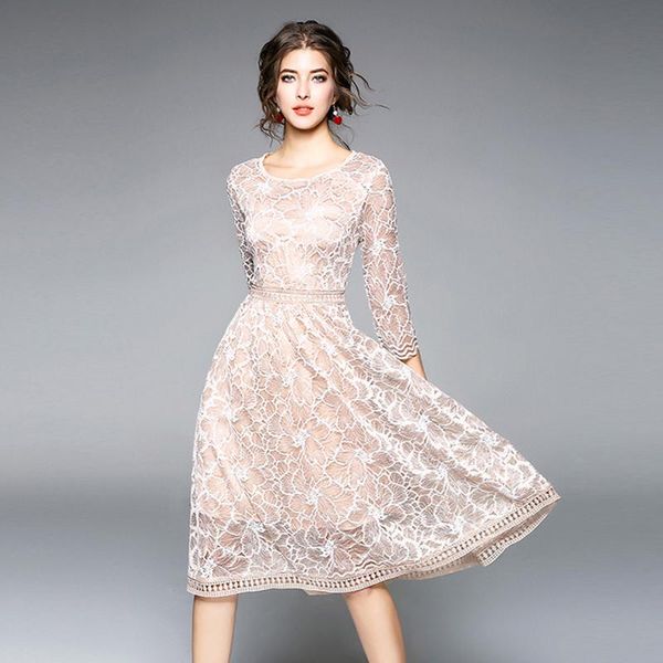 casual dresses 2021 femme pink floral lace sweet summer long dress vestidos women elegant embroidery evening party ladies yellow, Black;gray
casual dresses 2021 femme pink floral lace sweet summer long dress vestidos women elegant embroidery evening party ladies yellow, Black;gray