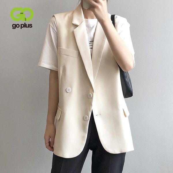 women's vests goplus autumn vest korean style black turn-down collar double breasted sleeveles office lady chalecos para mujer, Black;white
women's vests goplus autumn vest korean style black turn-down collar double breasted sleeveles office lady chalecos para mujer, Black;white