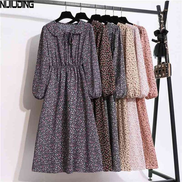 autumn chiffon dress female long-sleeved a-line lapel printing fashion all-match high waist casual dresses 210514, Black;gray
autumn chiffon dress female long-sleeved a-line lapel printing fashion all-match high waist casual dresses 210514, Black;gray