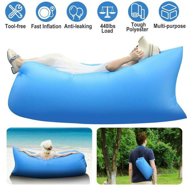 sleeping bags ultralight outdoor inflatable lounger beach camping air sofa folding waterproof lazy lounge chair bag
sleeping bags ultralight outdoor inflatable lounger beach camping air sofa folding waterproof lazy lounge chair bag