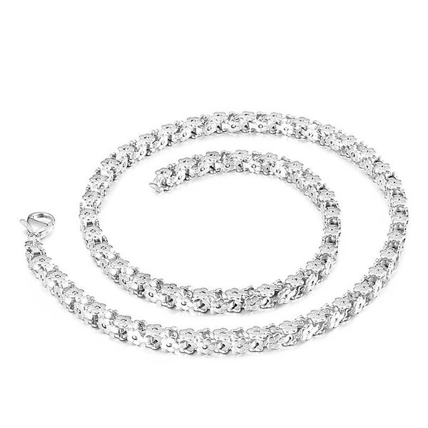chains flowers chain silver necklace gold mens stainless steel plum shape hip hop for male accessories
chains flowers chain silver necklace gold mens stainless steel plum shape hip hop for male accessories