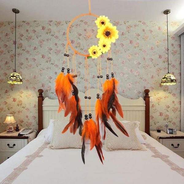 nordic hand-woven tapestry sunflower idyllic feather pendant macrame dream catcher gifts room interior decoration decorative objects & figur
nordic hand-woven tapestry sunflower idyllic feather pendant macrame dream catcher gifts room interior decoration decorative objects & figur