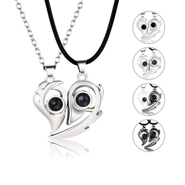 chains 72xe 100 languages magnet necklace valentine's day projection stone kinds i love you all-match clavicle chain, Silver
chains 72xe 100 languages magnet necklace valentine's day projection stone kinds i love you all-match clavicle chain, Silver