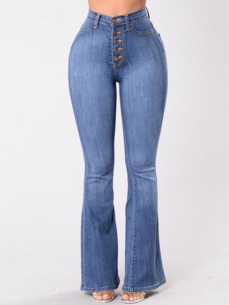 women's jeans women high waist fashion stretch pocket trousers plus size wide leg flare pants vintage denim ladies pantalon femme, Blue
women's jeans women high waist fashion stretch pocket trousers plus size wide leg flare pants vintage denim ladies pantalon femme, Blue