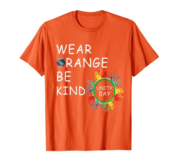 unity day wear orange be kind T-Shirt, Mainly pictures