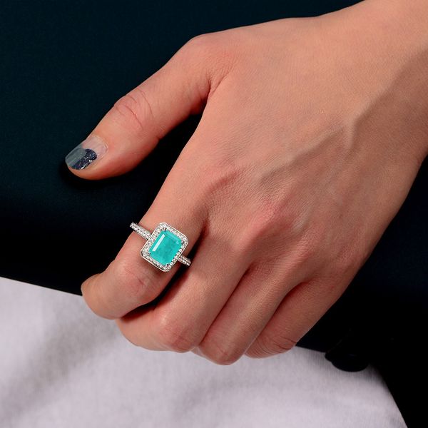 square 3ct paraiba tourmaline diamond ring 100% real 925 sterling silver engagement wedding band rings for women party jewelry, Slivery;golden
square 3ct paraiba tourmaline diamond ring 100% real 925 sterling silver engagement wedding band rings for women party jewelry, Slivery;golden