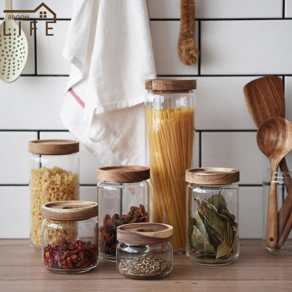storage bottles & jars 750ml/1000ml/1800ml kitchen transparent glass container dried fruit sealed noodle pasta organizer
storage bottles & jars 750ml/1000ml/1800ml kitchen transparent glass container dried fruit sealed noodle pasta organizer