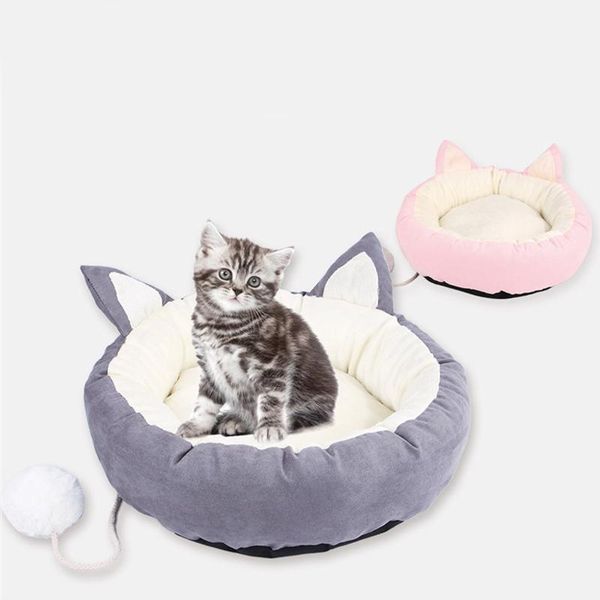cat beds & furniture winter bed coral fleece warm basket round cushion for small dog kennel kitten pet soft sleeping products
cat beds & furniture winter bed coral fleece warm basket round cushion for small dog kennel kitten pet soft sleeping products