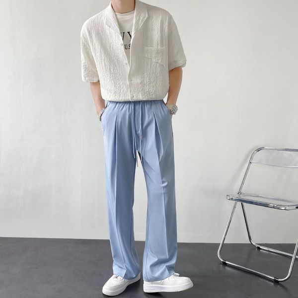 men's pants wear 2021 autumn thin black wide leg for couple elastic waist causal big straight trousers male
men's pants wear 2021 autumn thin black wide leg for couple elastic waist causal big straight trousers male
