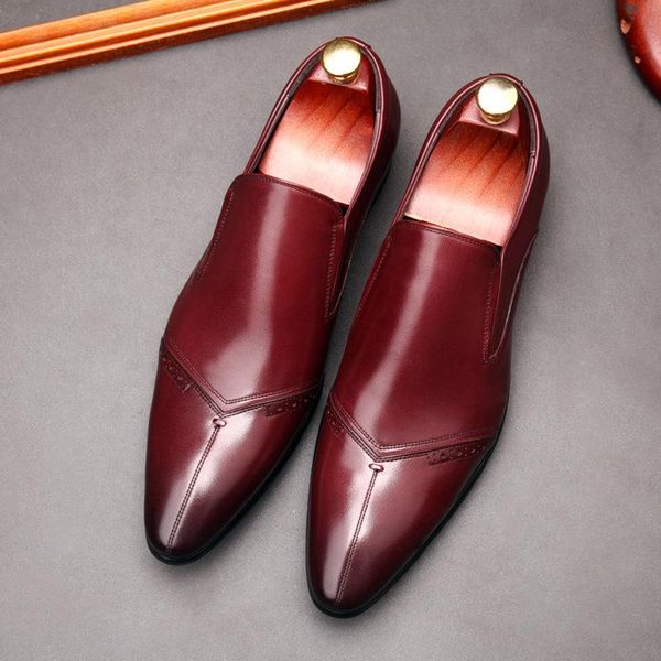 office wedding men genuine leather shoes loafers quality man flats dress shoe black red wine
office wedding men genuine leather shoes loafers quality man flats dress shoe black red wine